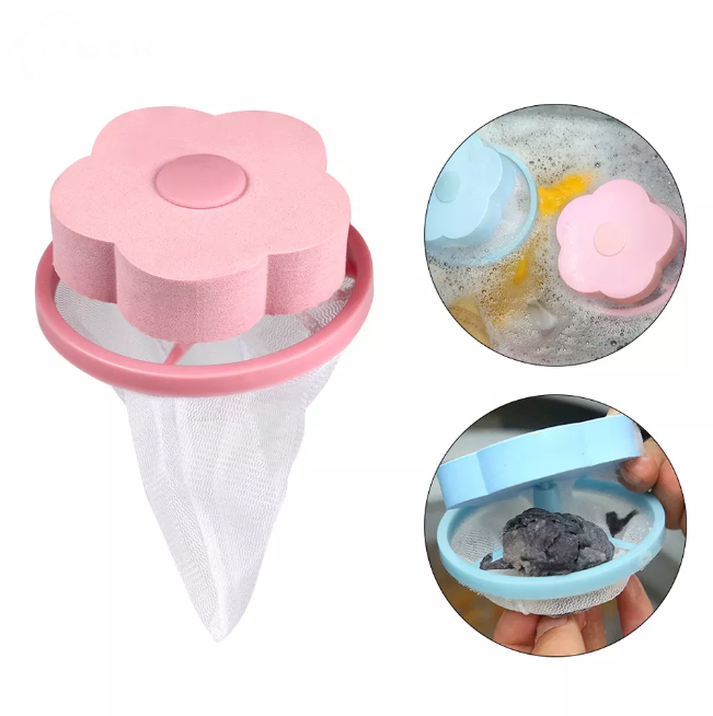 Filtro atrapa pelusa lavadora x4 unidade